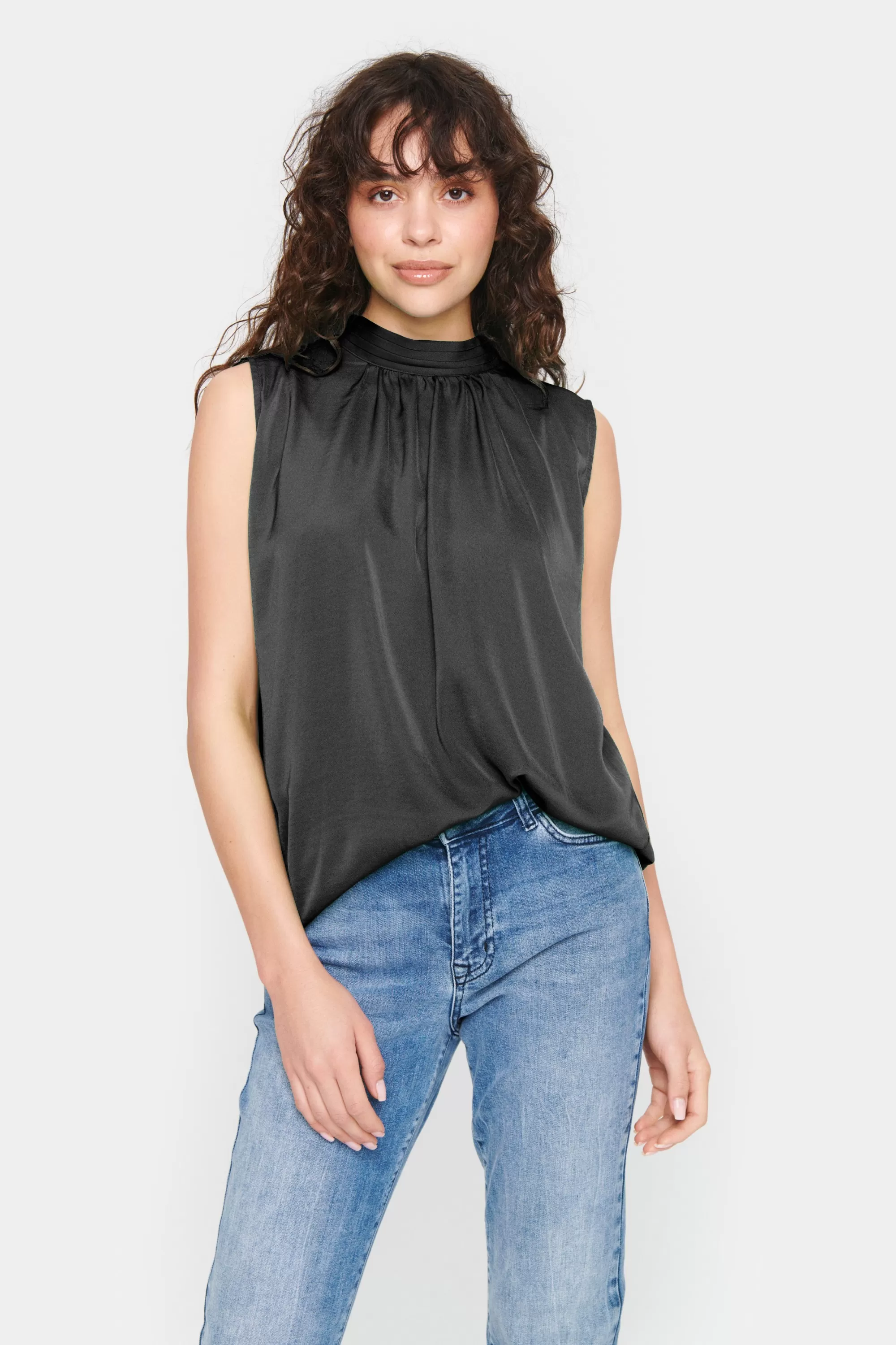 SaintTropez AileenSZ Blus Black Clearance